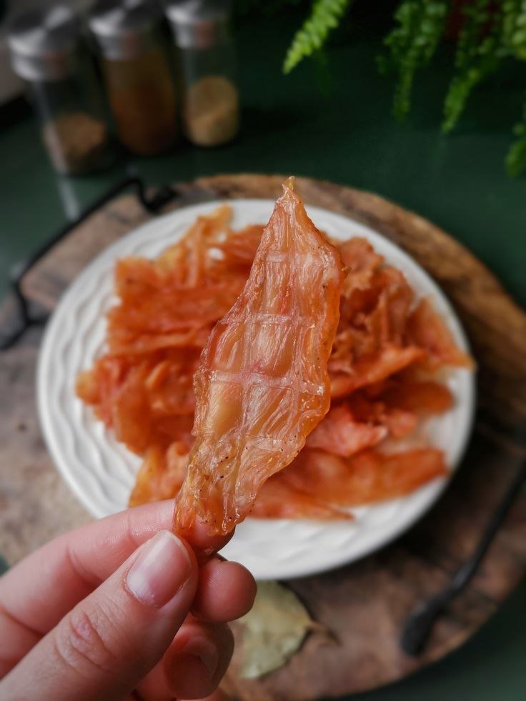 Куриные чипсы "Со вкусом апельсина"